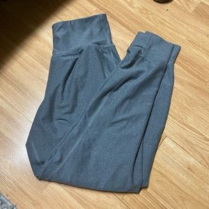 Grey old navy powersoft joggers size medium